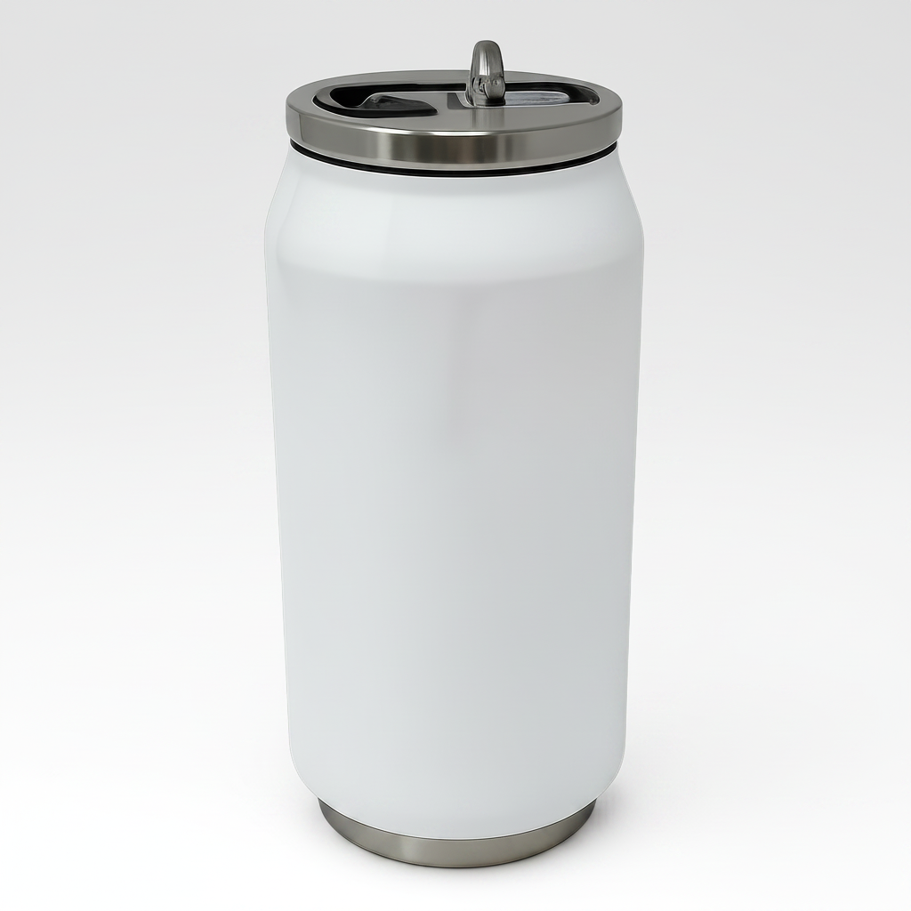 Official Jāņu Festivāls 2026 Stainless Steel Can with Straw (9oz)