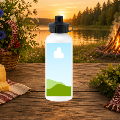 Official Jāņu Festivāls 2026 Aluminium Water Bottle (600ml)