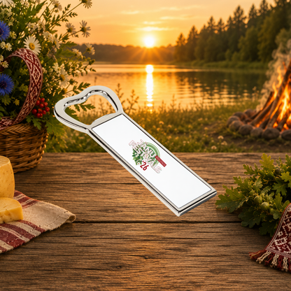Official Jāņu Festivāls 2026 Fridge Magnet Bottle Opener