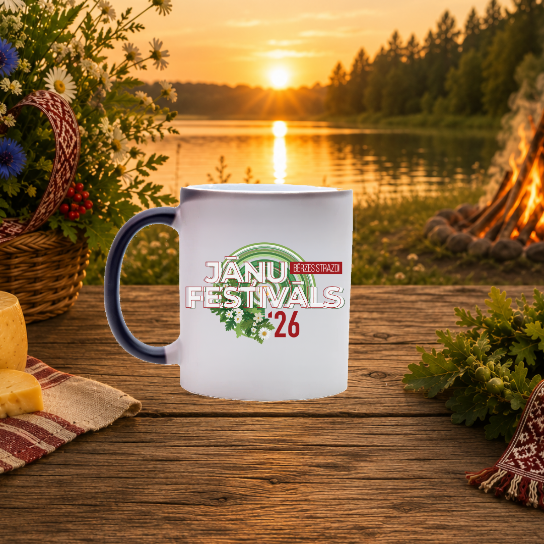 Official Jāņu Festivāls 2026 Colour Changing Mug (11oz)