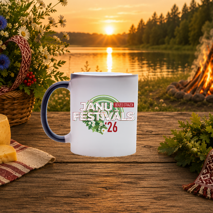 Official Jāņu Festivāls 2026 Colour Changing Mug (11oz)