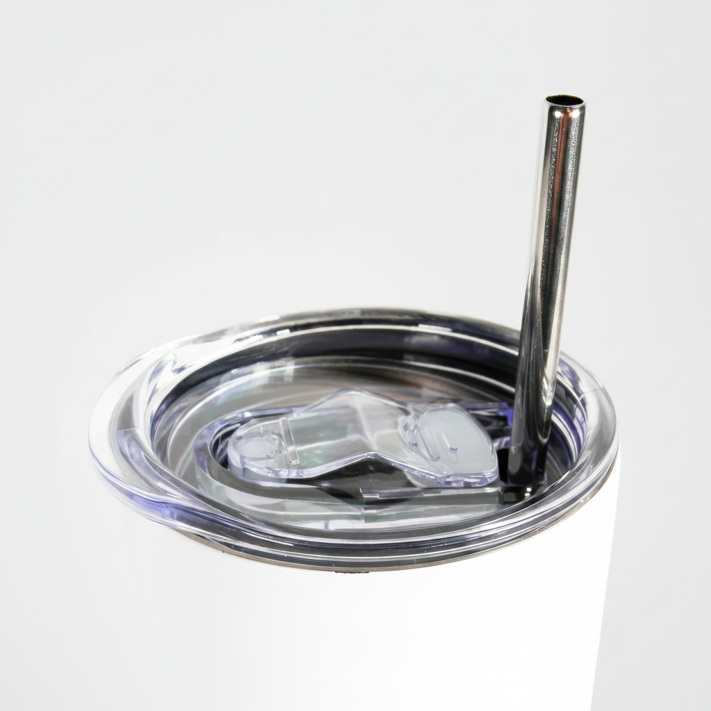 Official Jāņu Festivāls 2026 Stainless Steel Tumbler with Straw (600ml)