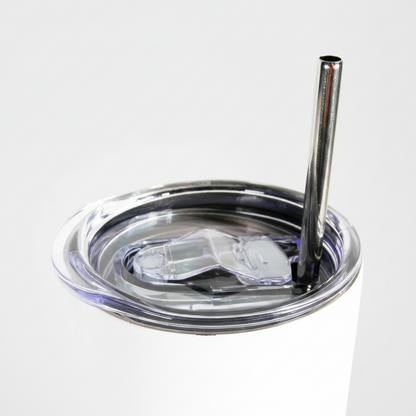 Official Jāņu Festivāls 2026 Stainless Steel Tumbler with Straw (600ml)