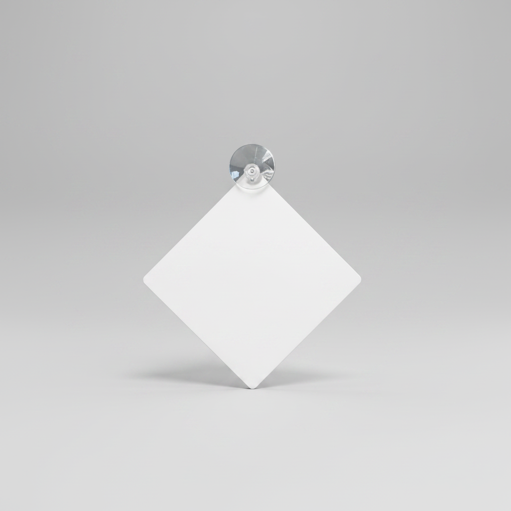 Customisable Aluminium Car Sign (150mm)