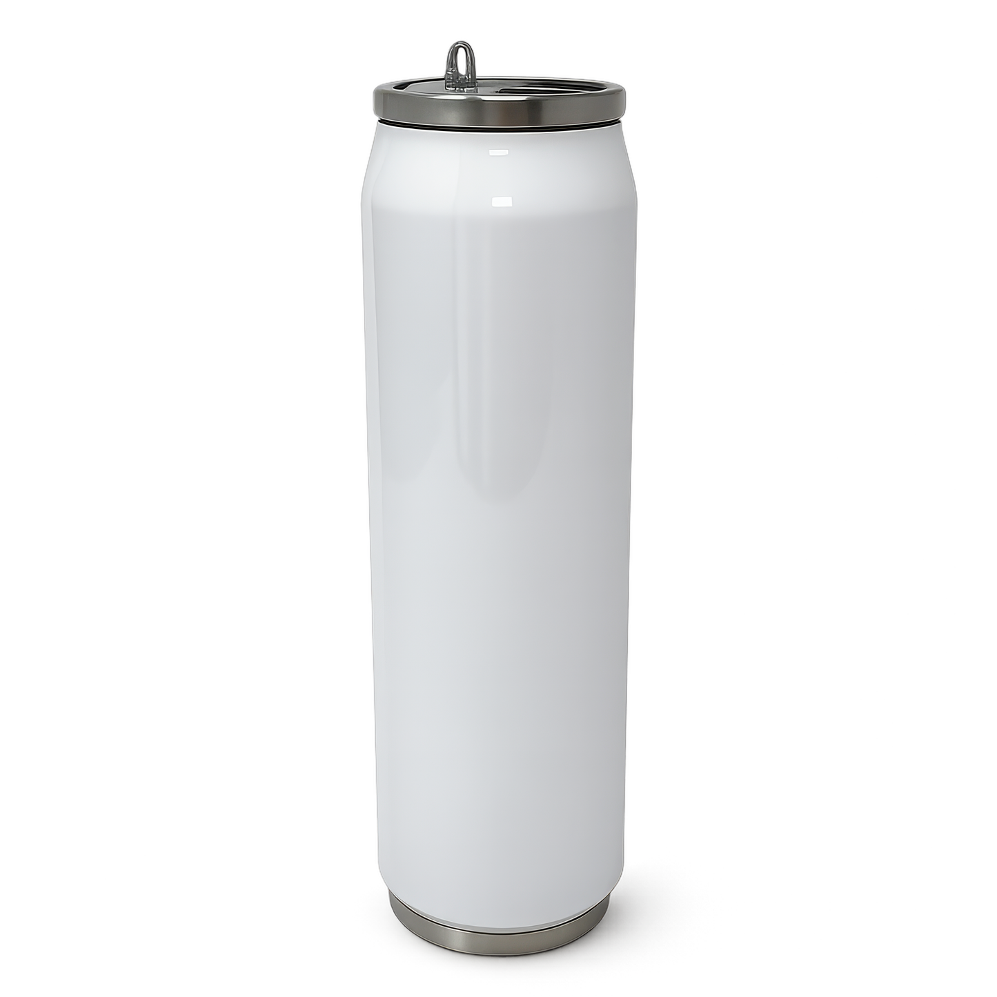 Customisable Stainless Steel Can with Straw (17oz)