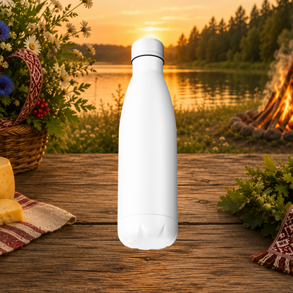 Official Jāņu Festivāls 2026 Stainless Steel Water Bottle (500ml)