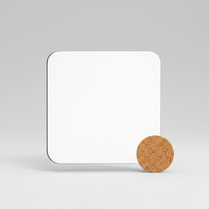 Official Jāņu Festivāls 2026 Square MDF Coaster (9.5cm)